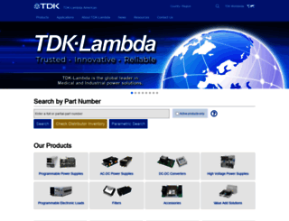us.lambda.tdk.com screenshot