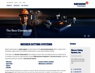 us.messer-cutting.com screenshot