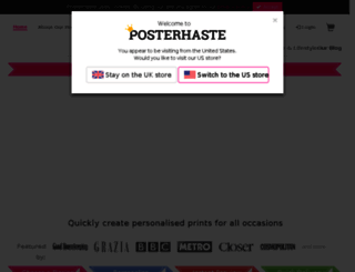 us.posterhaste.com screenshot