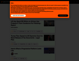 us.sputniknews.com screenshot