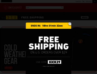 us.store.manutd.com screenshot
