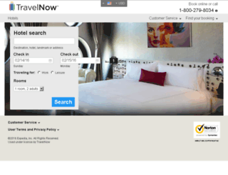 us.travelnow.com screenshot