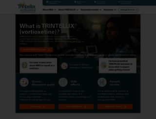 us.trintellix.com screenshot