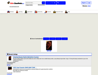 usa-classifieds.com screenshot
