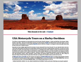 usa-motorcycle-tours.com screenshot