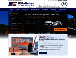 usa-reisen.de screenshot