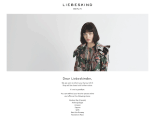 usa.liebeskind-berlin.com screenshot