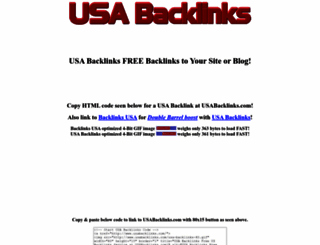 usabacklinks.com screenshot