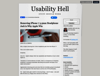 usabilityhell.com screenshot