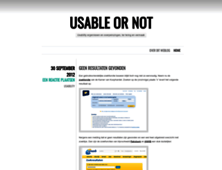 usableornotusable.wordpress.com screenshot