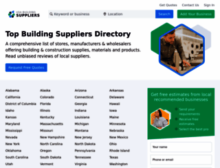 usabuildingsuppliers.com screenshot