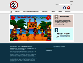 usadancelasvegas.com screenshot