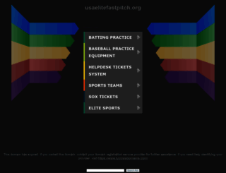 usaelitefastpitch.org screenshot