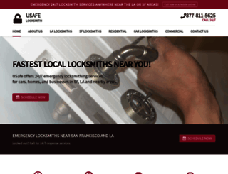 usafe-locksmith.net screenshot
