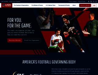 usafootball.com screenshot