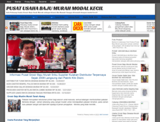 usahabajumurah.com screenshot