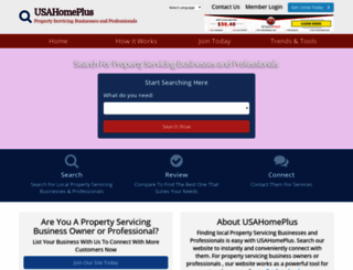 usahomeplus.com screenshot