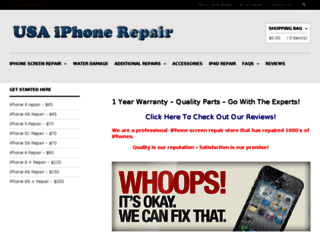 usaiphonerepair.com screenshot