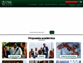 usal.edu.ar screenshot