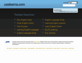 usalearns.com screenshot