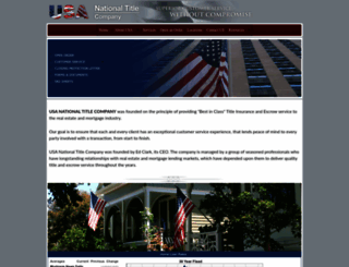 usanationaltitle.com screenshot
