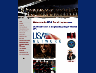 usaparatroopers.com screenshot