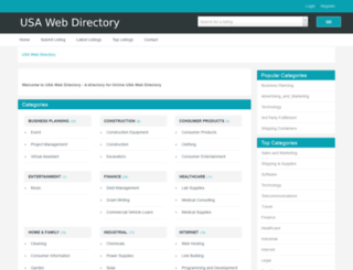 usawebdirectory.info screenshot