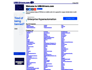 usb-drivers.com screenshot