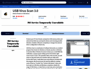 usb-virus-scan.informer.com screenshot