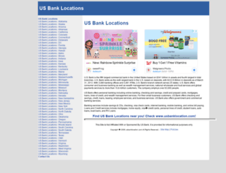 usbanklocation.com screenshot