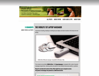 usbpulsemassager.wordpress.com screenshot