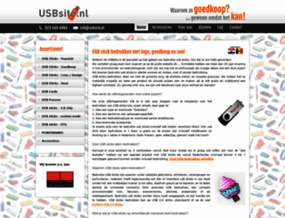 usbsite.nl screenshot