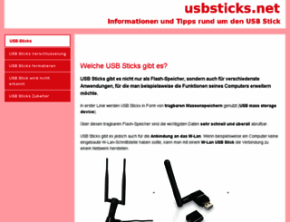 usbsticks.net screenshot