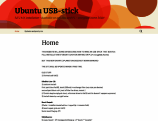 usbubuntu.wordpress.com screenshot
