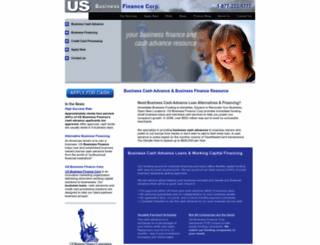 usbusinessfinancecorp.com screenshot
