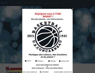 usc-basket.com screenshot