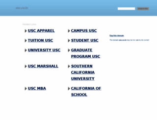 usc.co.in screenshot