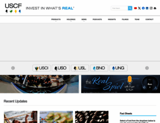 uscfinvestments.com screenshot