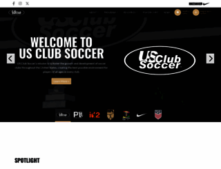 usclubsoccer.org screenshot