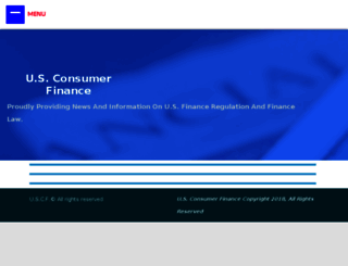 usconsumerfinance.com screenshot