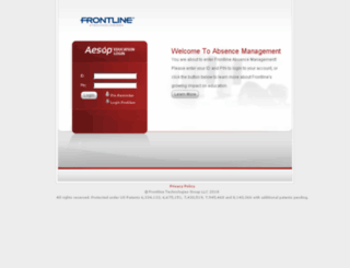 usd259.aesoponline.com screenshot