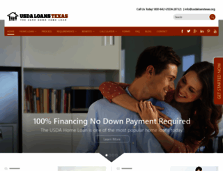 usdaloanstexas.org screenshot