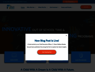 usdreamacademy.org screenshot
