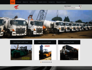 used-dieselforklift.com screenshot