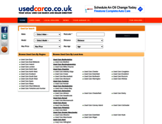 usedcarco.co.uk screenshot
