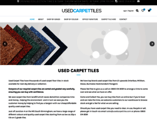 usedcarpettiles.com screenshot