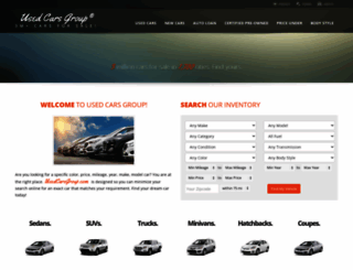 usedcarsgroup.com screenshot