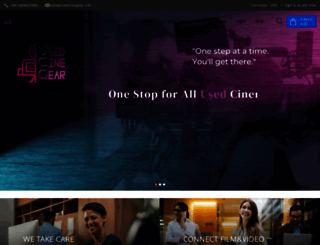 usedcinegear.com screenshot