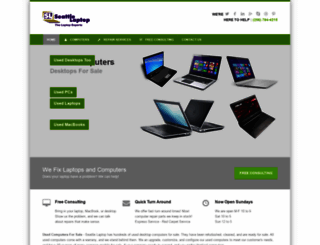 usedcomputerseattle.com screenshot