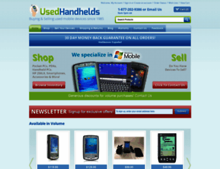 usedhandhelds.com screenshot